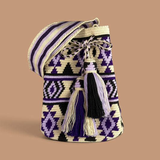 Mochila · Natural Purple Black Community Support Symbol