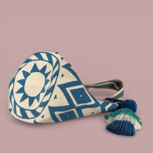 Tote • White Celeste Diamonds