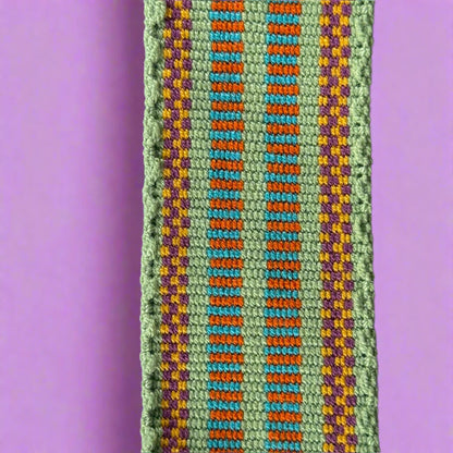 Wayuu tote laying on the ground