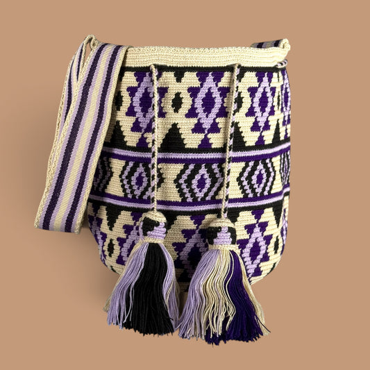 Mochila · Natural Purple Black Community Support Symbol