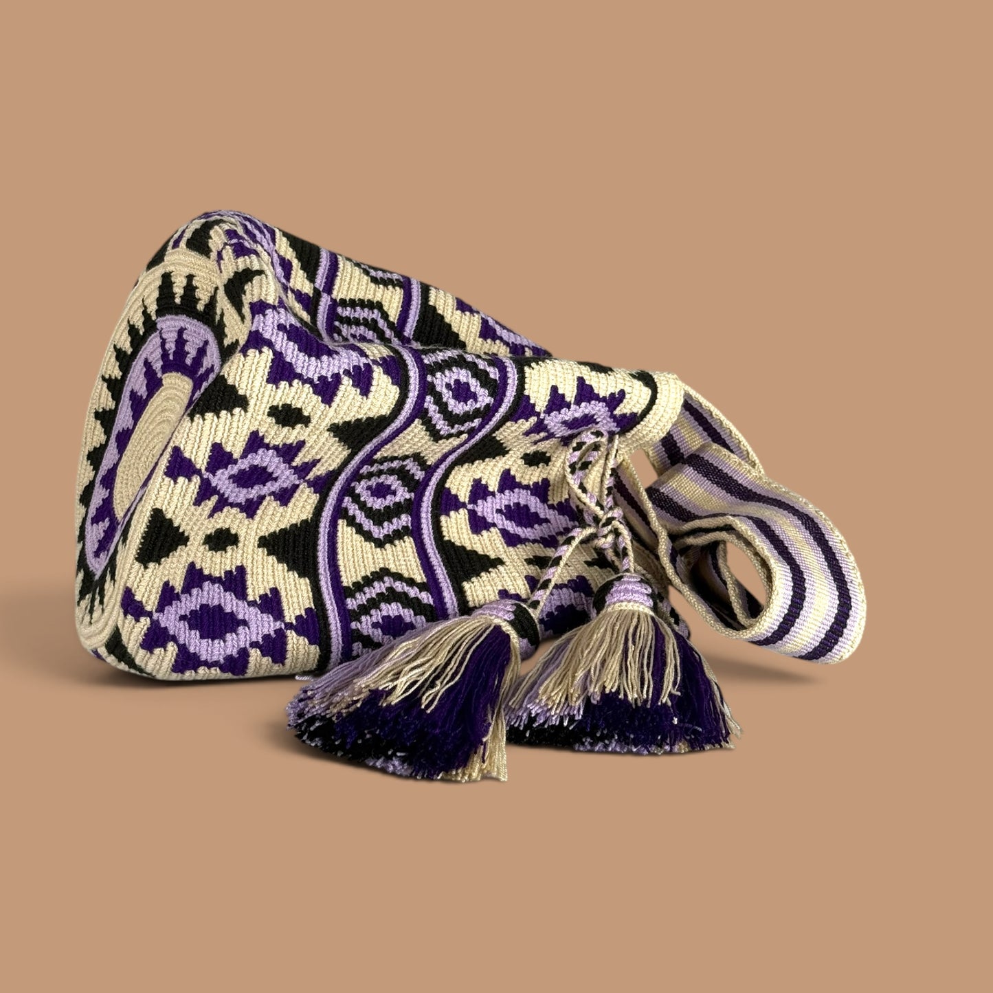 Mochila · Natural Purple Black Community Support Symbol