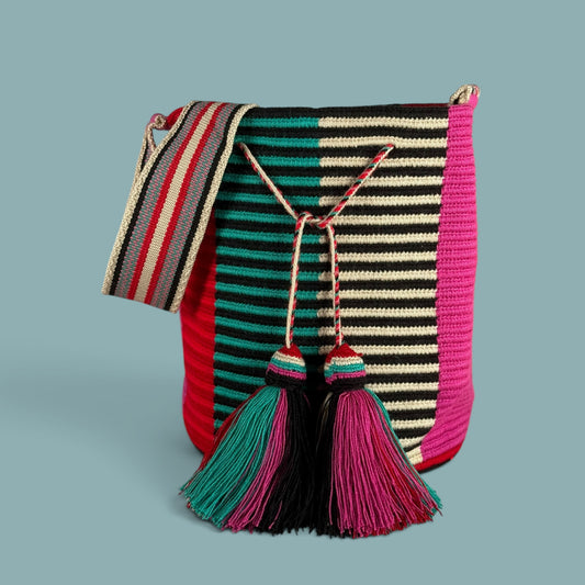 Mochila · Red Pink Green Paths