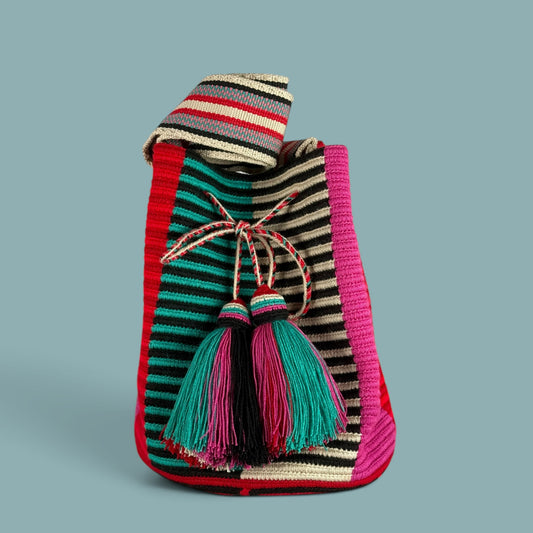 Mochila · Red Pink Green Paths
