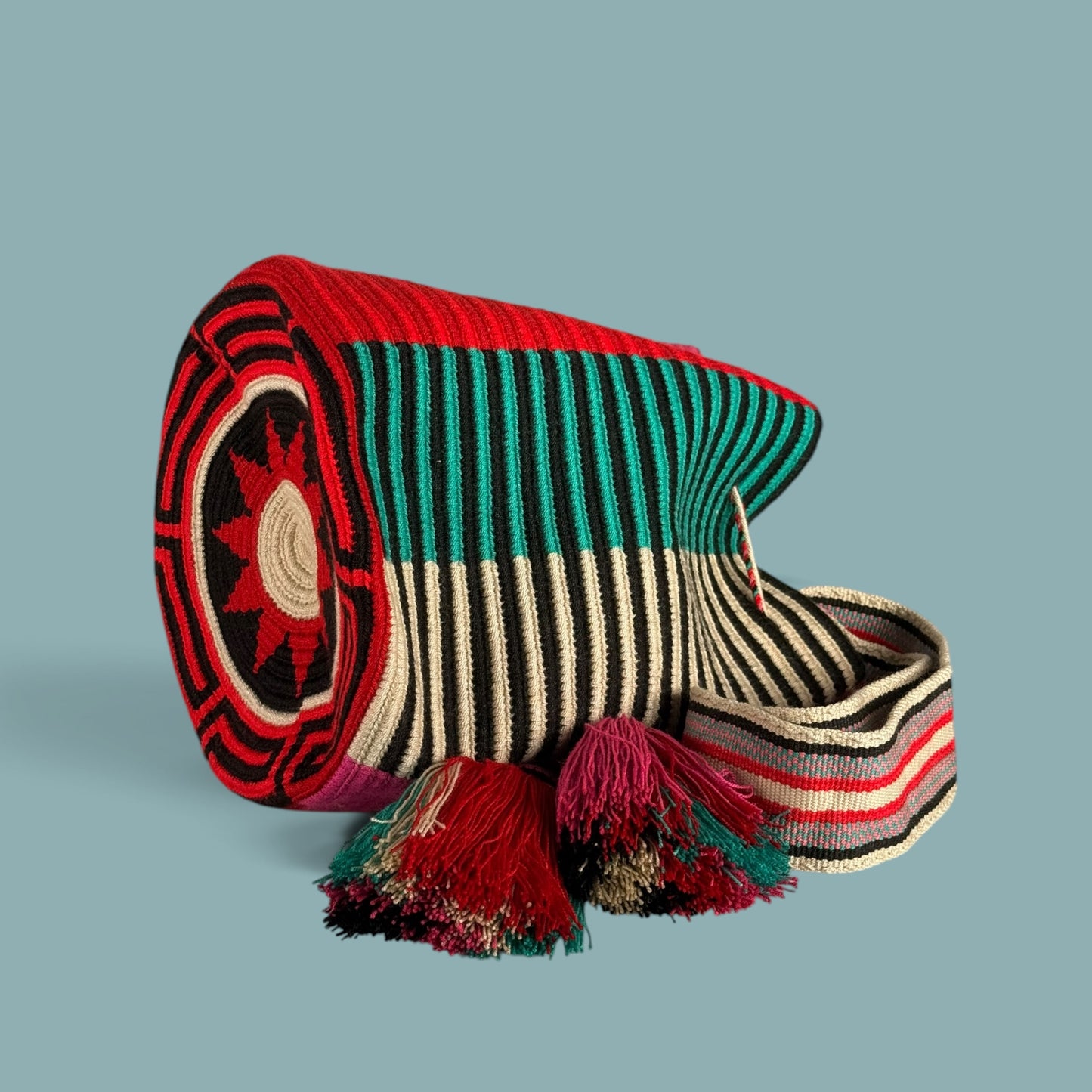 Mochila · Red Pink Green Paths