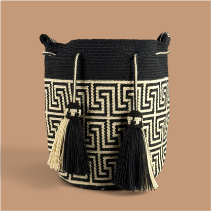 Mochila · Black Natural Labyrinth