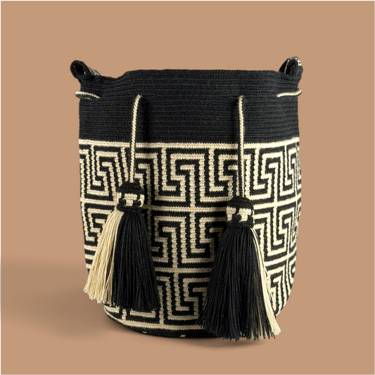 Mochila · Black Natural Labyrinth