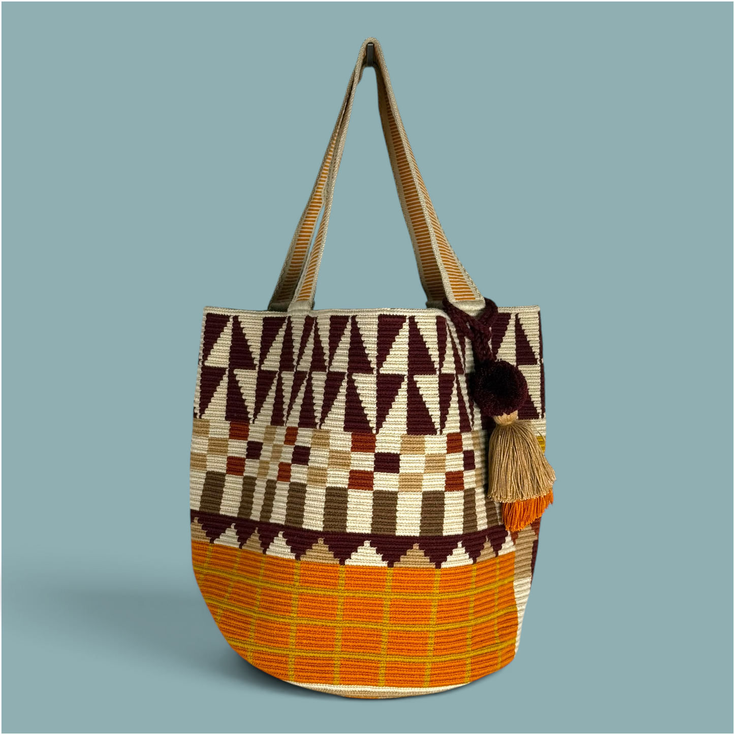 Tote • Natural Gold Brown Journey