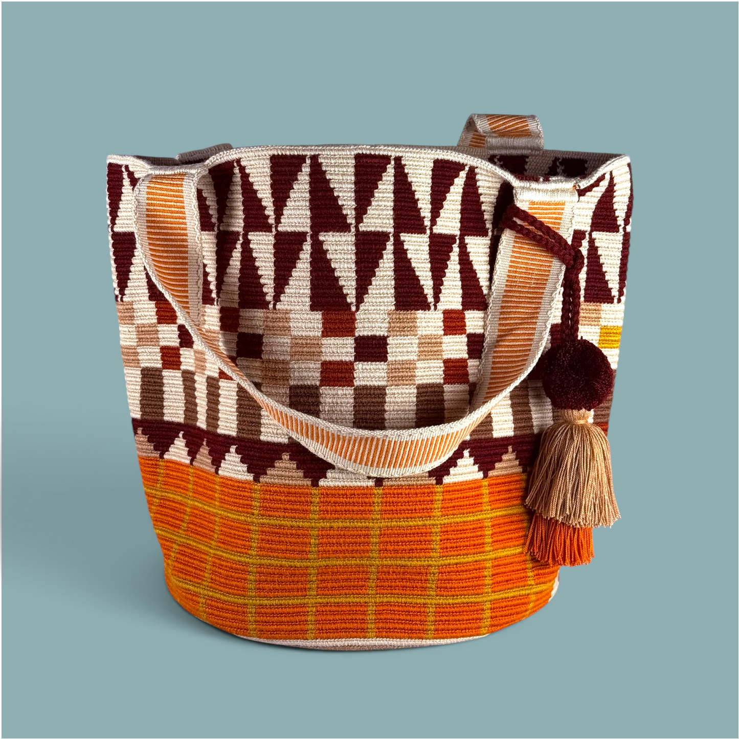 Tote • Natural Gold Brown Journey