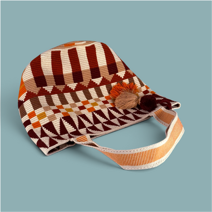 Tote • Natural Gold Brown Journey