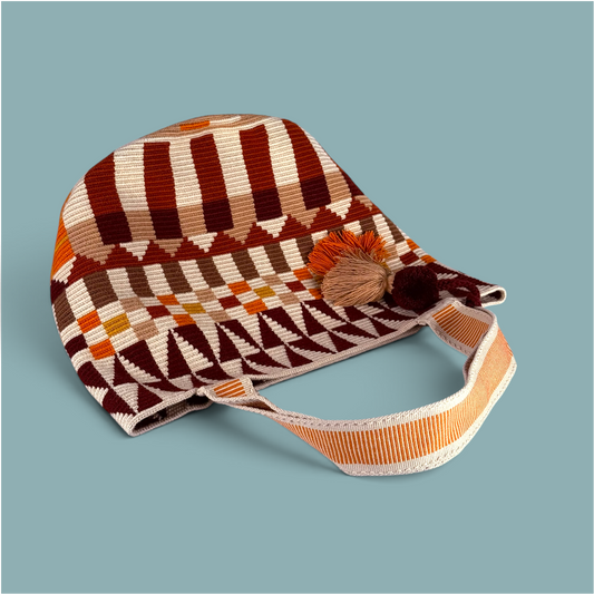 Tote • Natural Gold Brown Journey