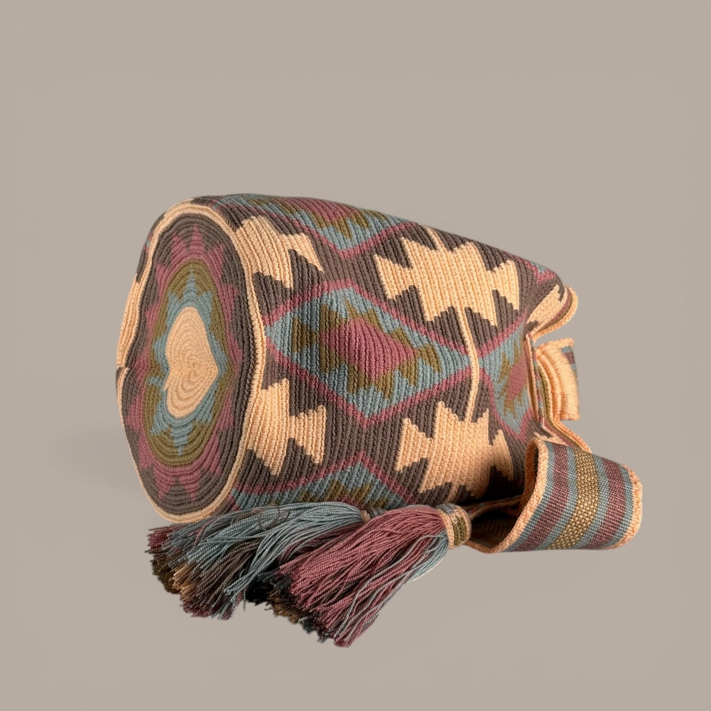 Mochila · Rose Grey Pink Community Meridian