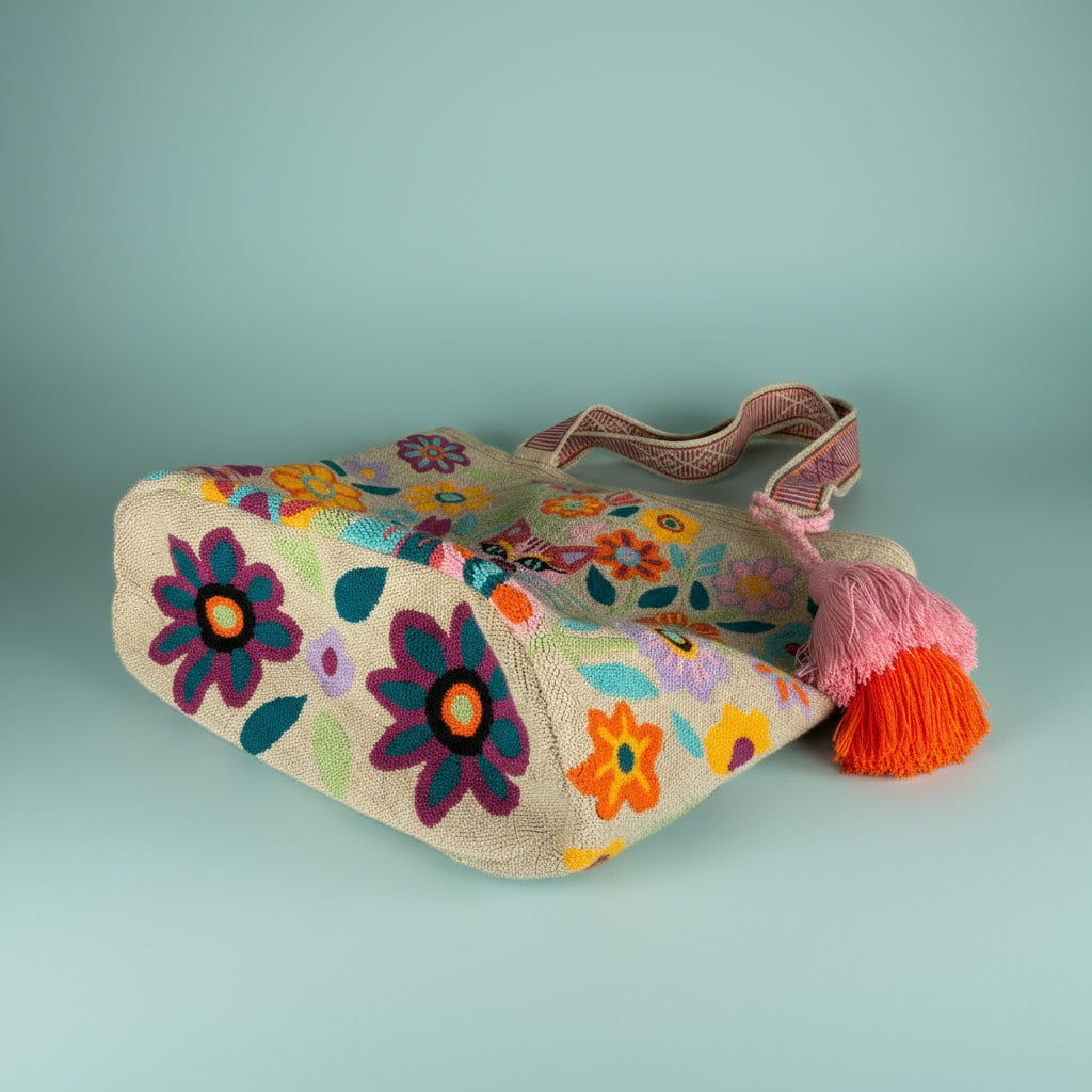 tote bag laying flat