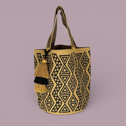 Tote • Latte Back Triangle Trails