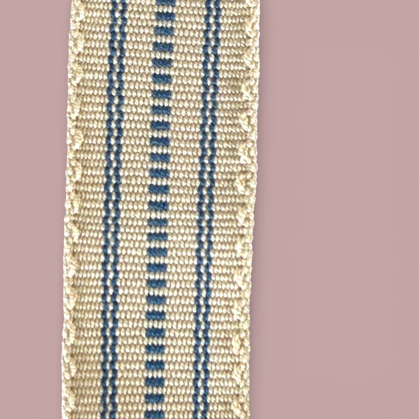 Tote • Natural  Blue Triangle Hills