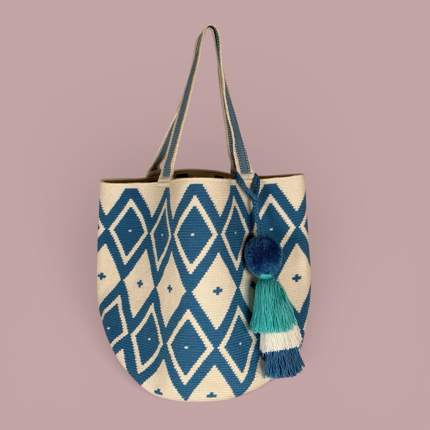 Tote • White Celeste Diamonds