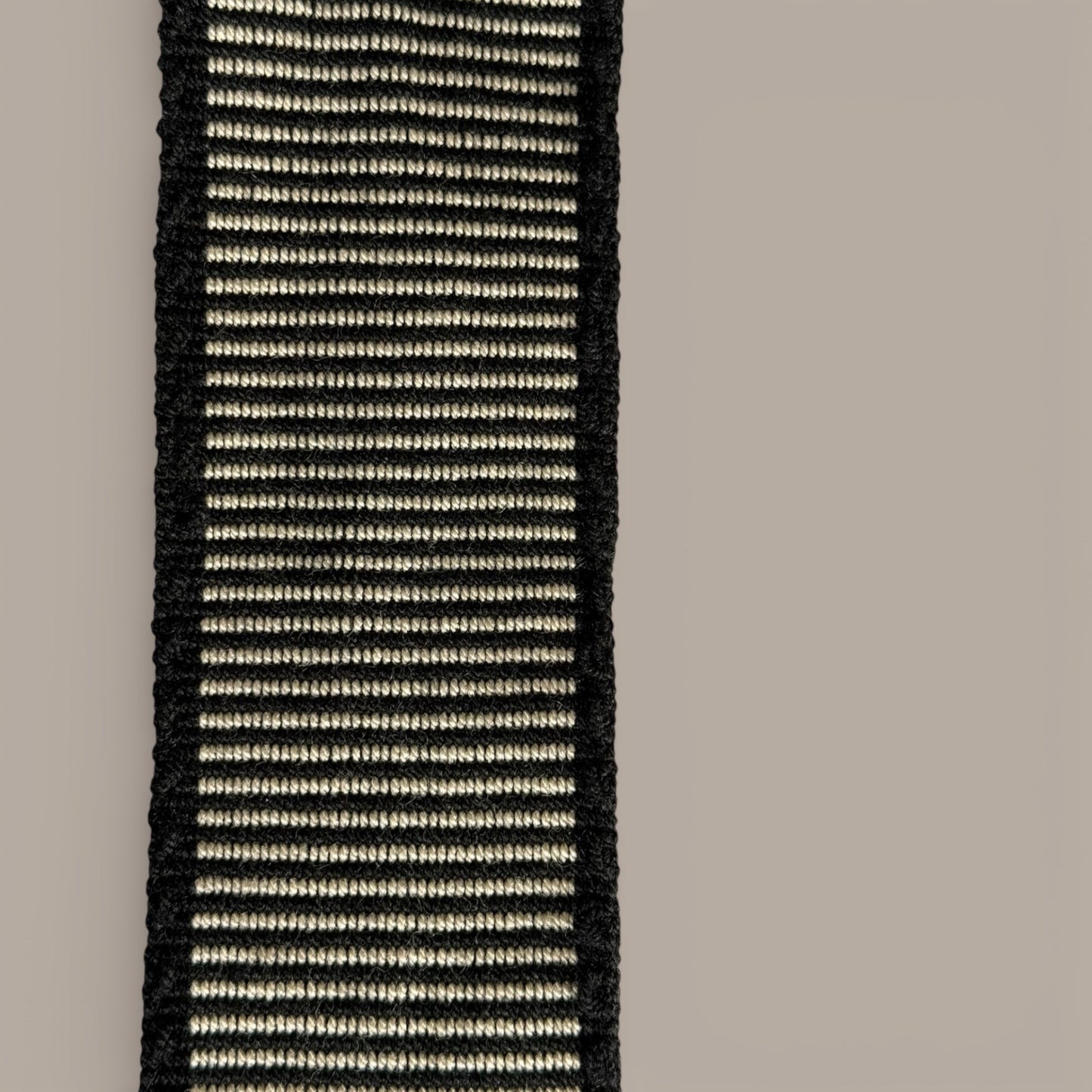 Tote · Black Natural Offset Bands