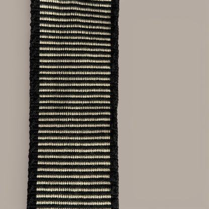 Tote · Black Natural Offset Bands