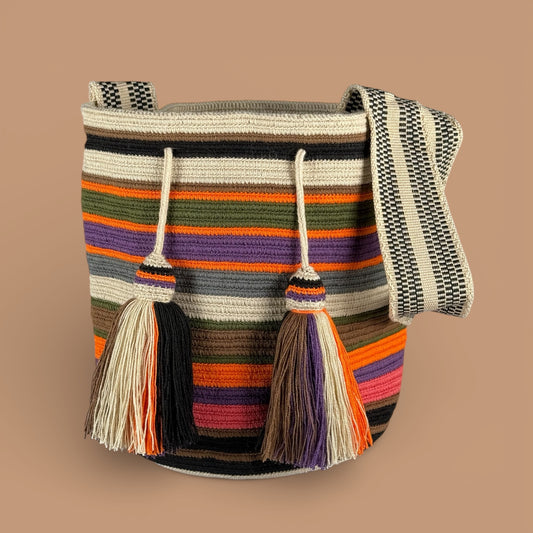 Mochila · Natural Pink Earthy Rings