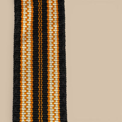 Mochila · Black & Mustard Sculpted Curve