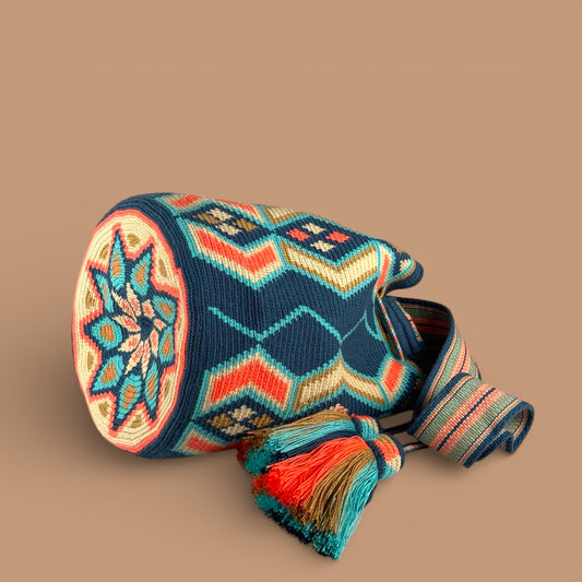 Mochila · Blue Guava Teal Diamond