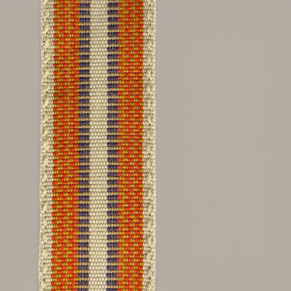 Mochila · Natural Orange Mustard Diamond Pattern