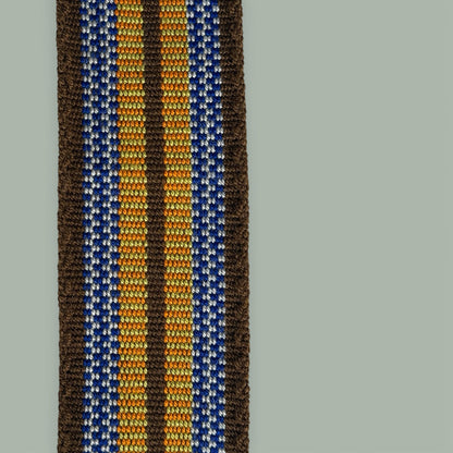 Mochila · Brown Green & Blue Diamonds