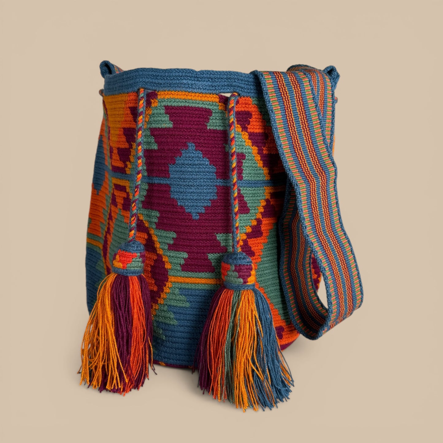 Mochila · Blue orange community symbol